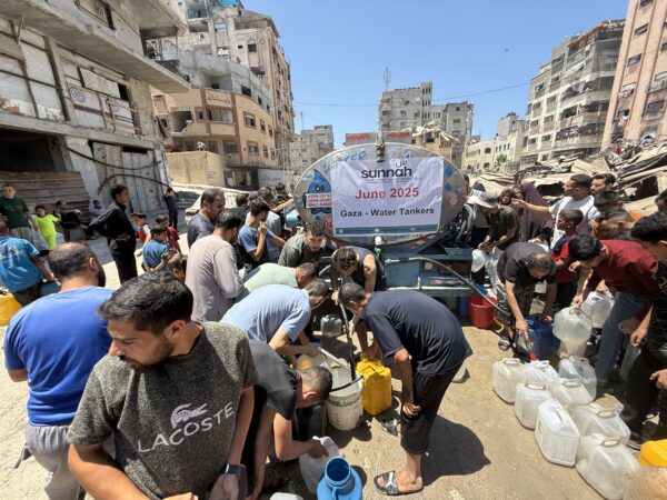 Gaza Water Tanker