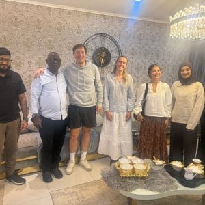 The Sunnah Charity team with school partners in Malawi
